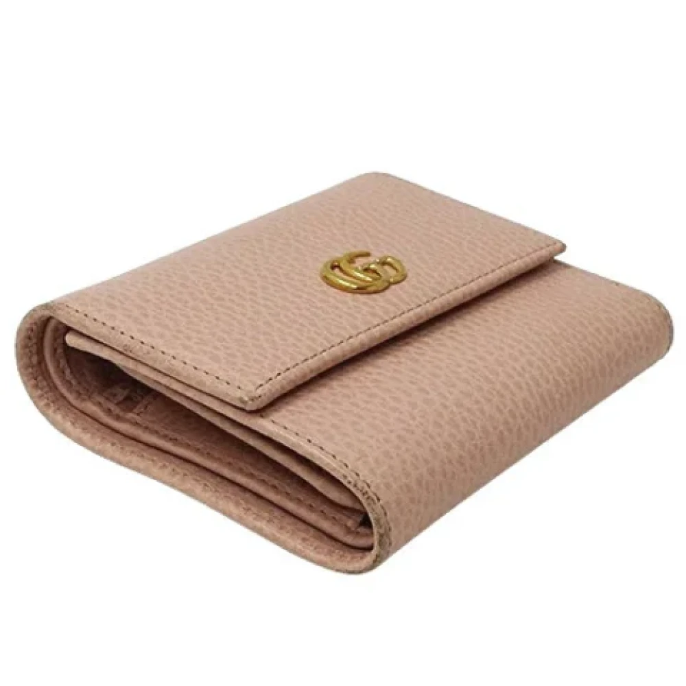 Gucci Vintage Pre-owned Leather wallets Pink Dames