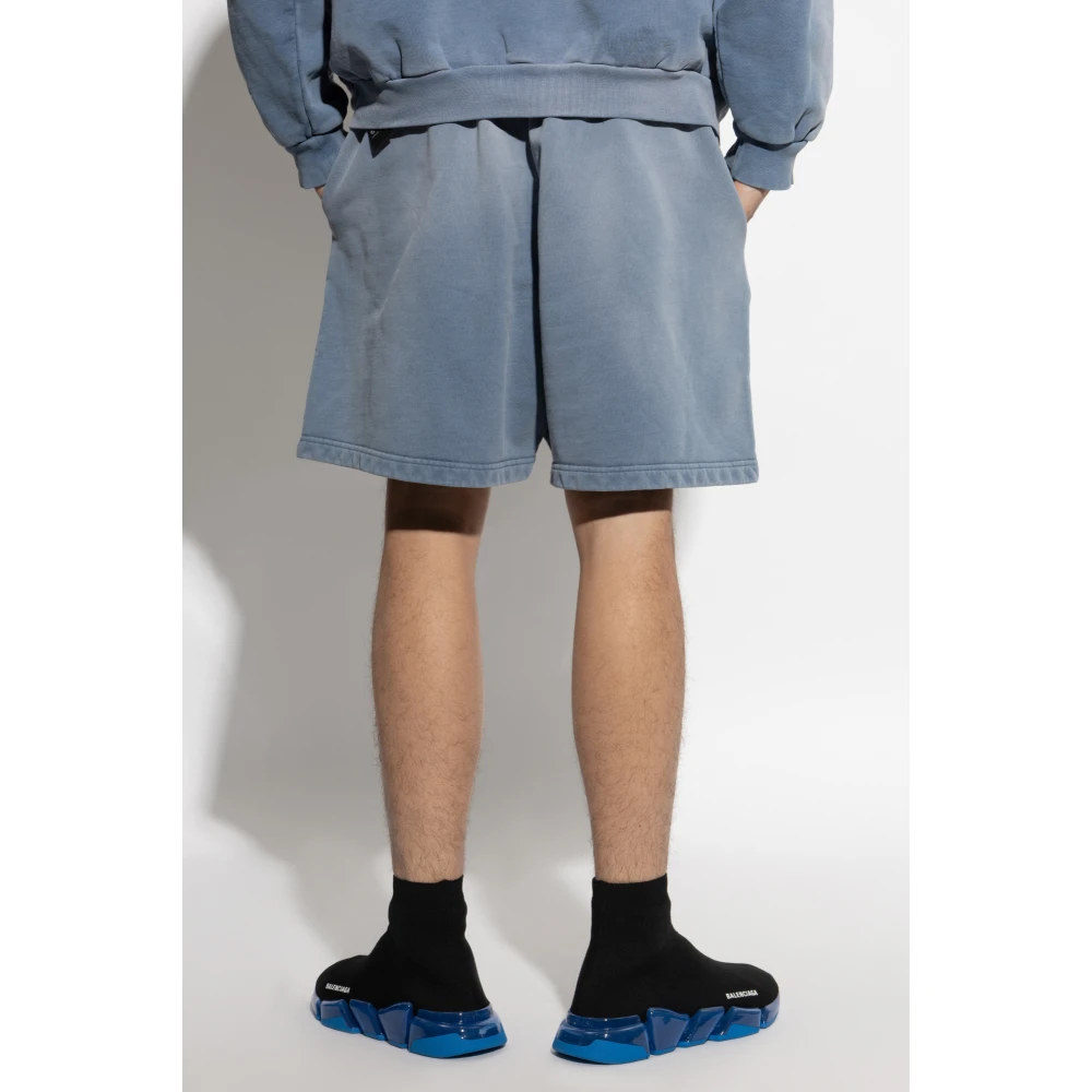 Balenciaga Zweetshorts Blue Heren