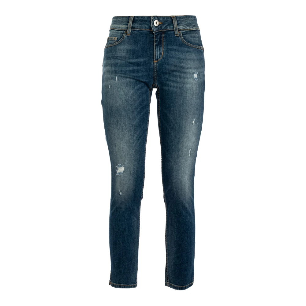 Liu Jo Gescheurde Skinny Jeans voor Vrouwen Blue Dames