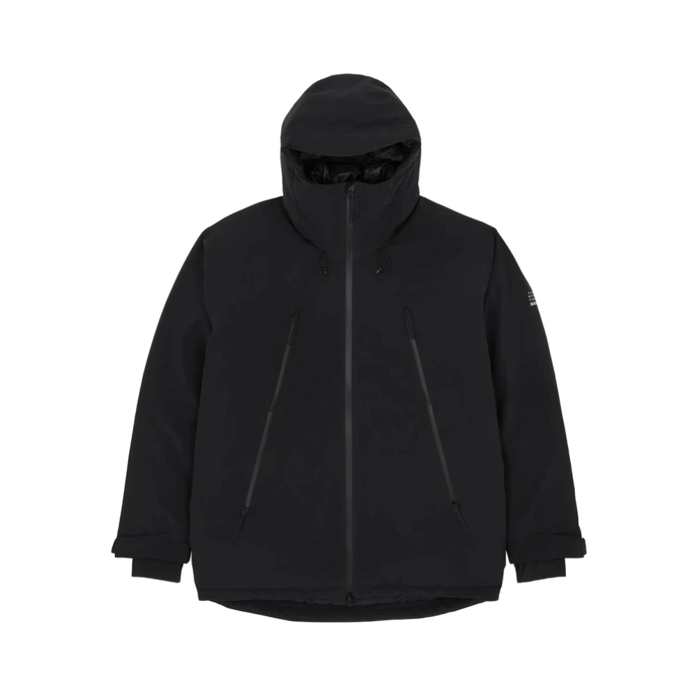 Mm6 Maison Margiela Men's Black Hooded Zip Jacket