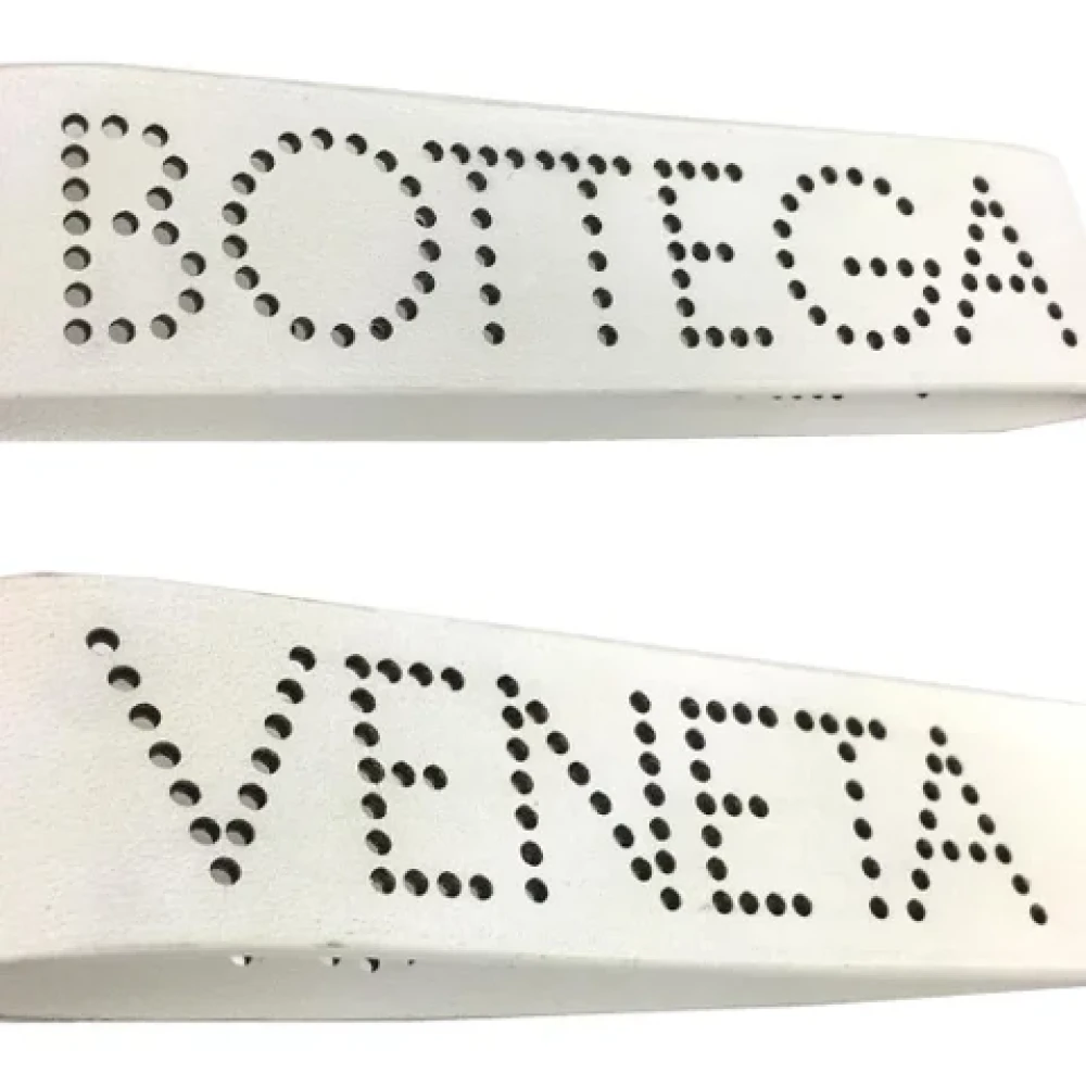 Bottega Veneta Vintage Pre-owned Leather key-holders Gray Dames