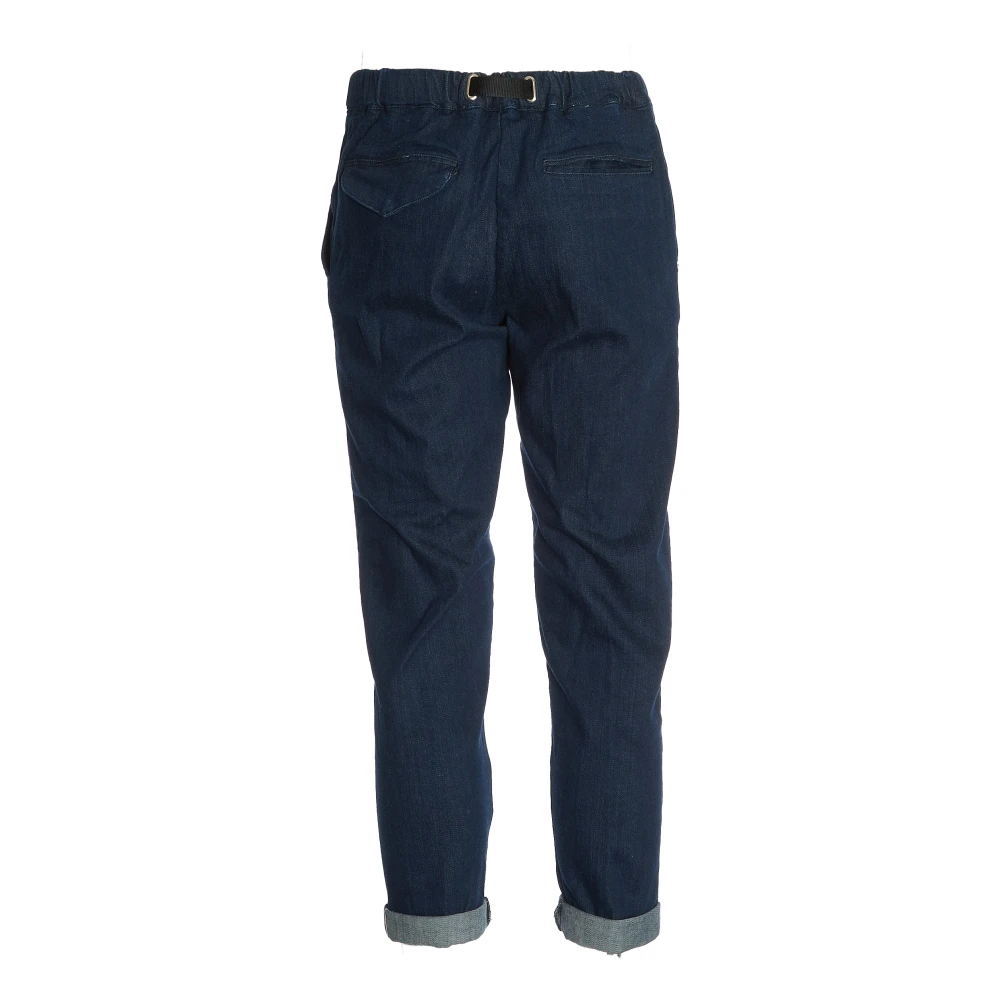 White Sand Blauwe Denim Broek voor Mannen Blue Heren