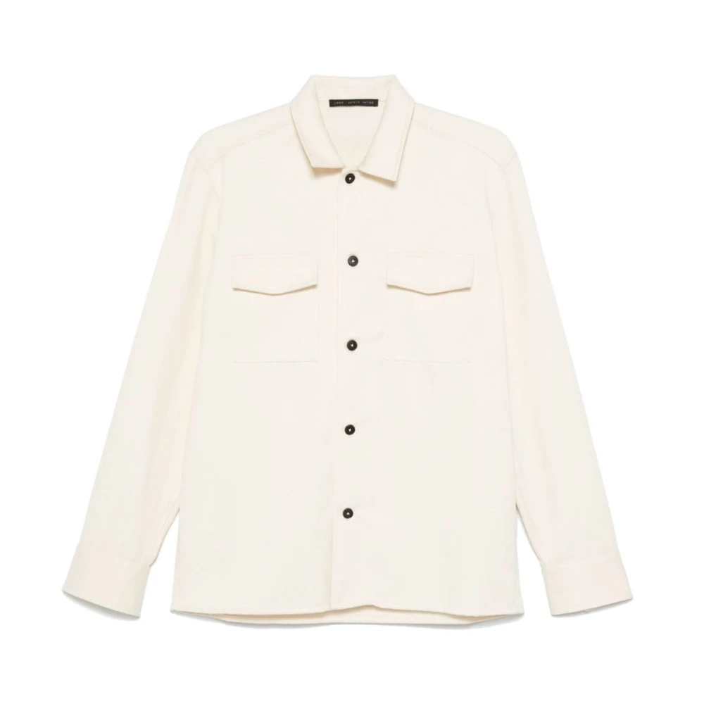 Low Brand Casual Overhemden Beige Heren