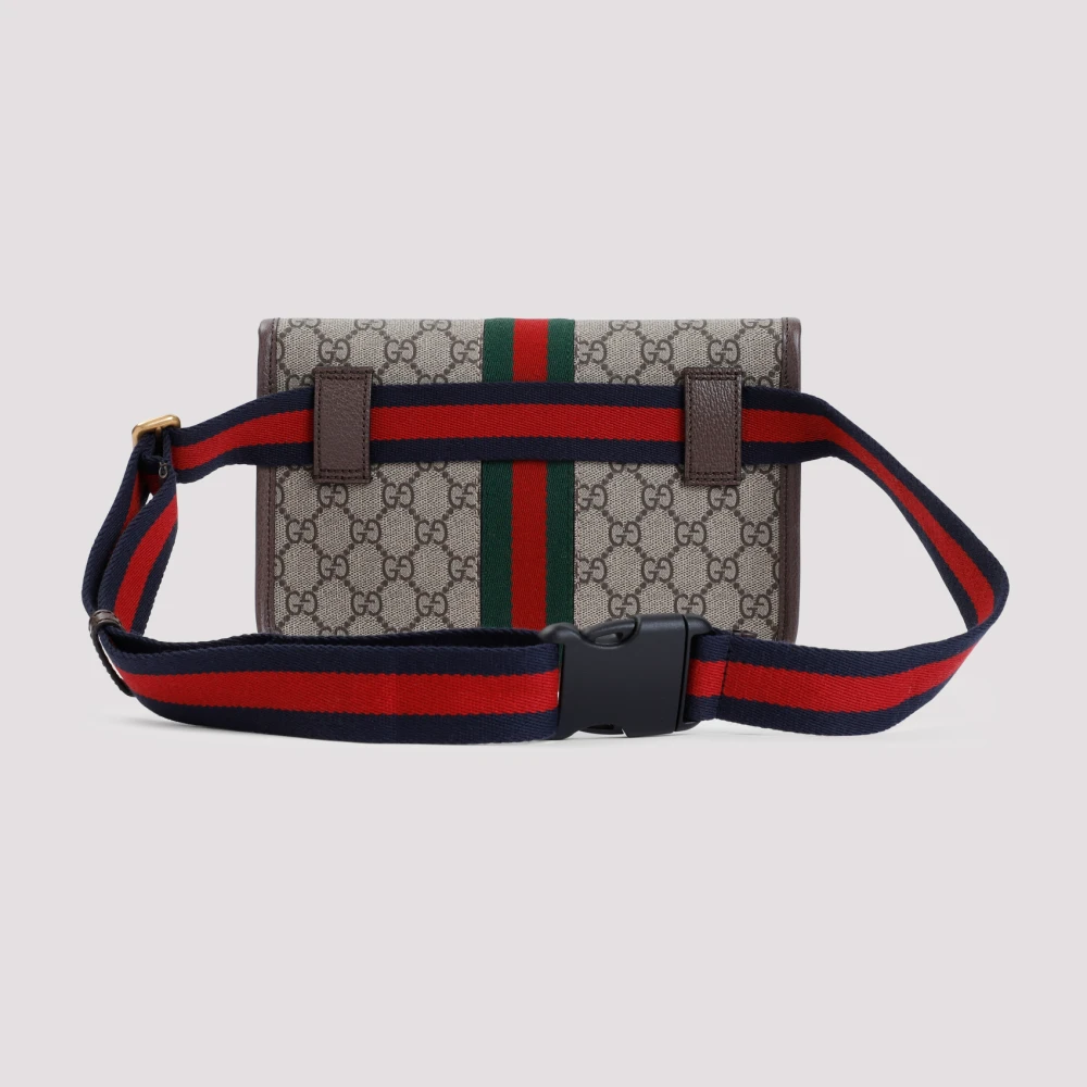 Gucci Stijlvolle heuptas in staal Beige Heren