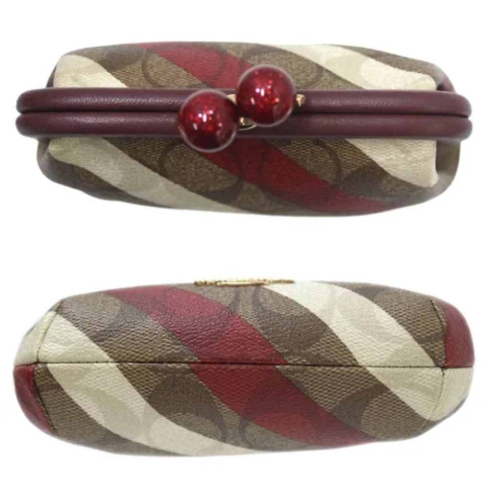 Coach Pre-owned Fabric wallets Multicolor Dames