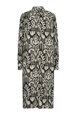 sort-kjole-med-all-over-print
