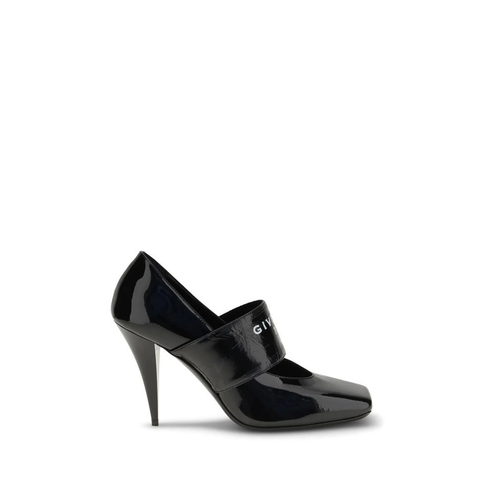 Givenchy Women's Black Leather Pump Shoes Made In Italy