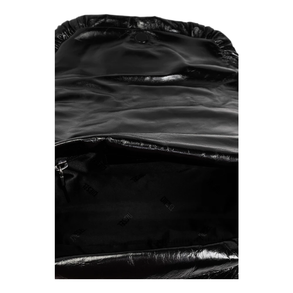 Diesel Schoudertas Scrunch-D Black Dames
