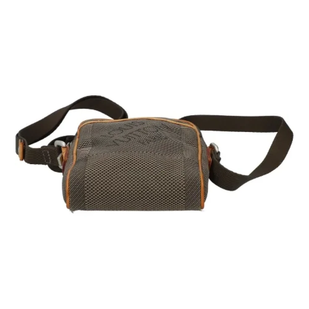 Louis Vuitton Vintage Pre-owned Canvas crossbody-bags Gray Dames