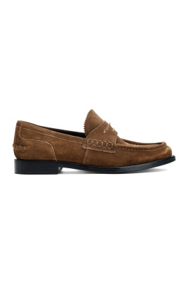 chaussures-en-daim-marron-avec-bride