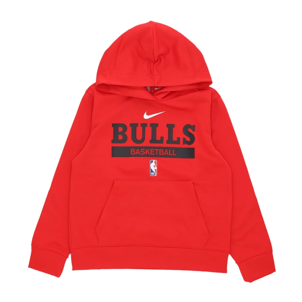 Nike Chicago Bulls Hoodie NBA Dri Fit Red, Herr