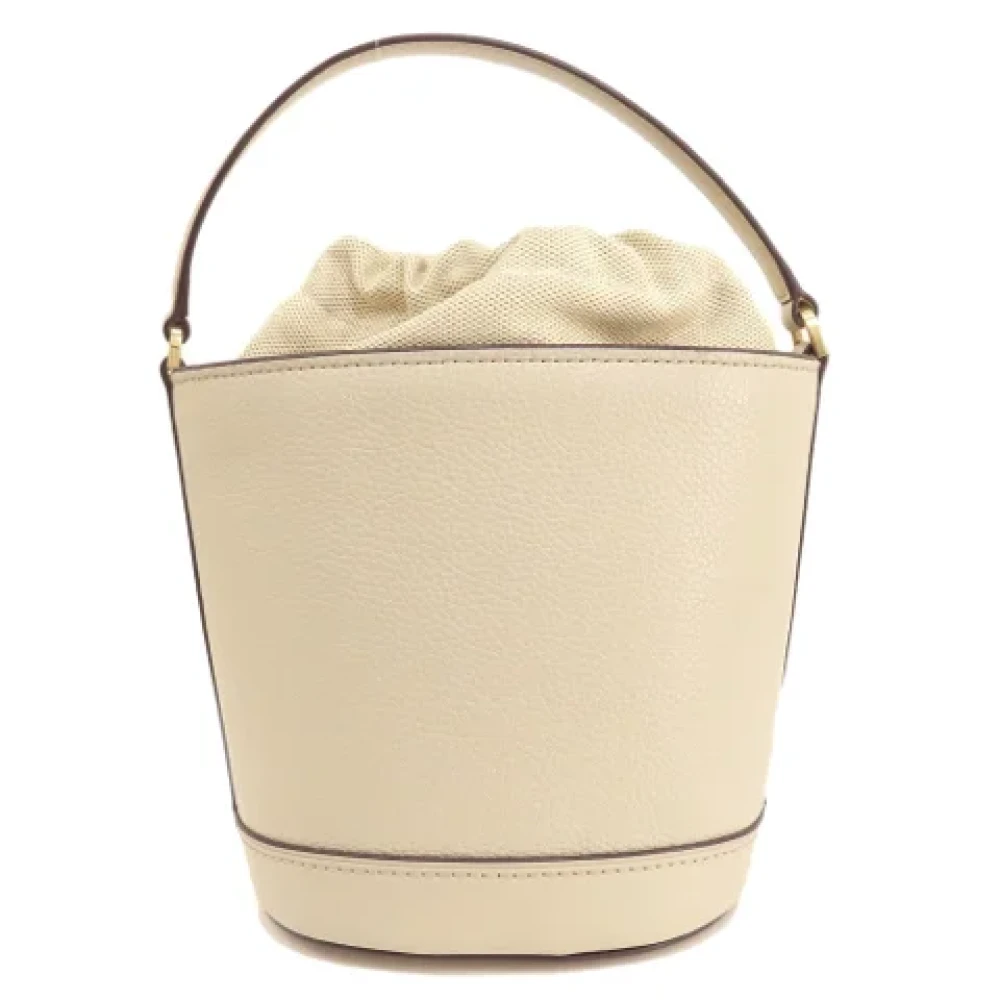 Michael Kors Pre-owned Leather handbags Beige Dames