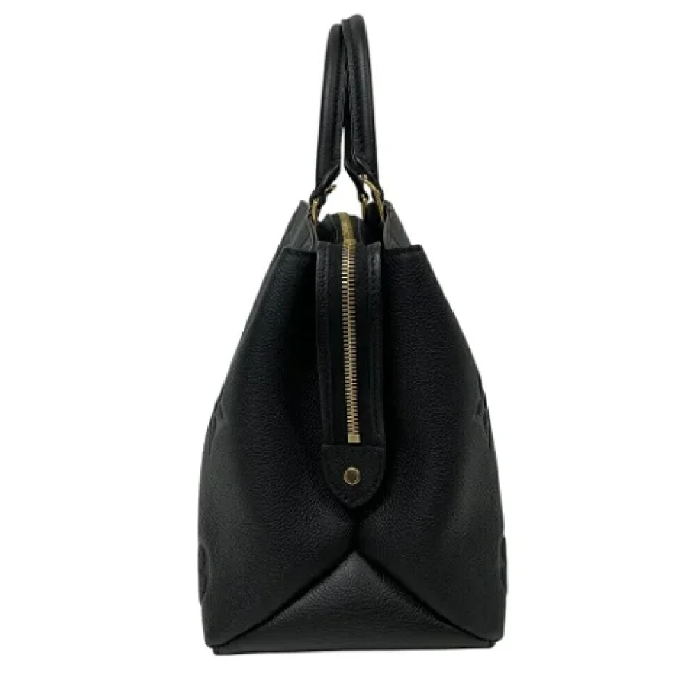 Louis Vuitton Vintage Pre-owned Leather louis-vuitton-bags Black Dames