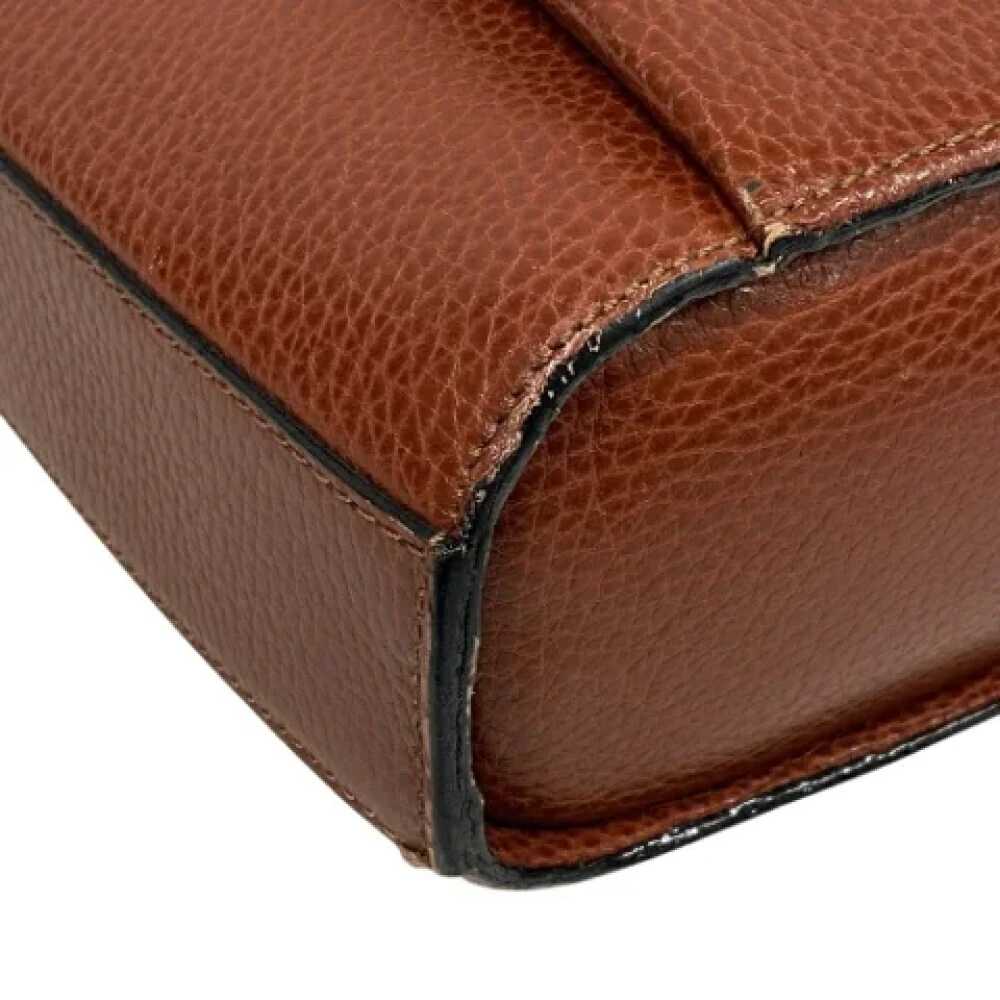 Bally Pre-owned Leather shoulder-bags Brown Dames