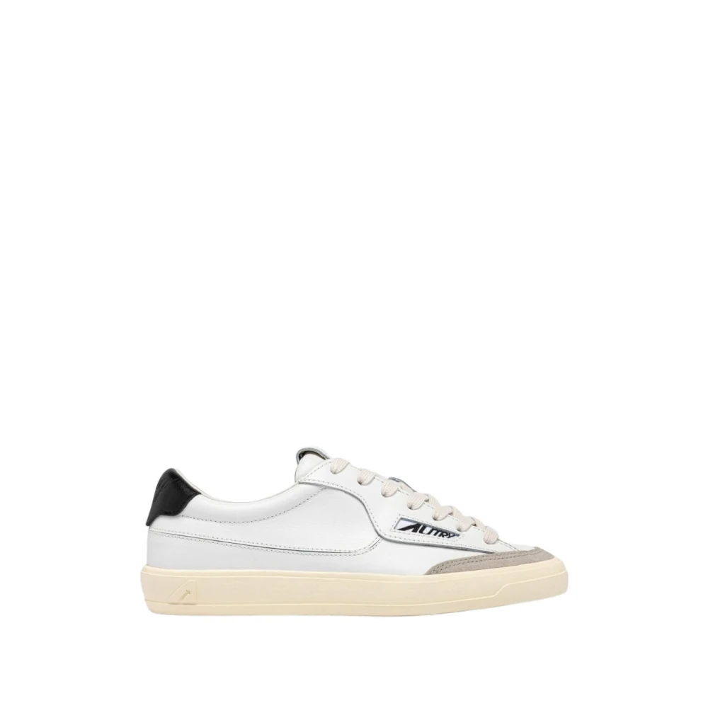 Autry Men's White Sneakers, 10 Uk, Trainers