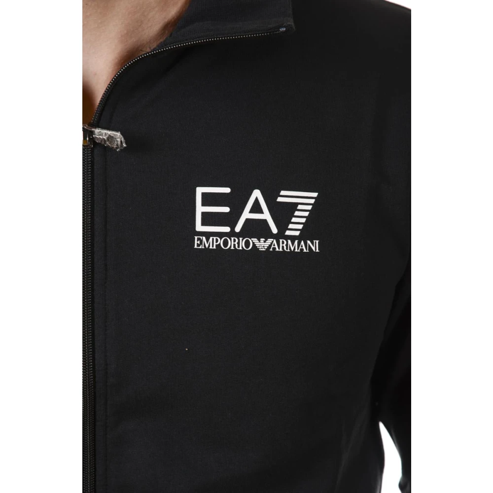 Emporio Armani EA7 Hoodie Black Heren