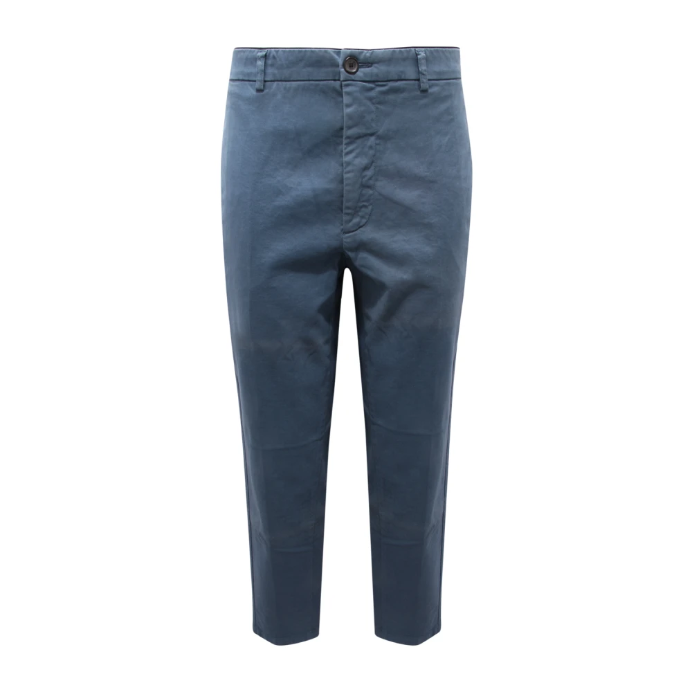 Department Five Men's Blue Italian Style Trousers Made In Italy - Departt Five - Chinos - W30 - Trousers