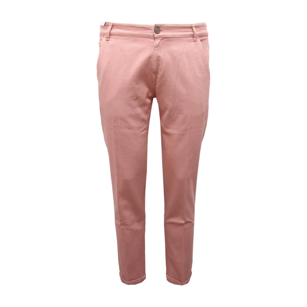 Pt01 Men's Pink Chinos, W31, Torino Style Indie Trousers