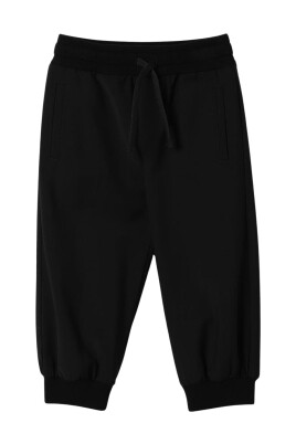 enfants-pantalons-de-survetement-noirs-confortable-style