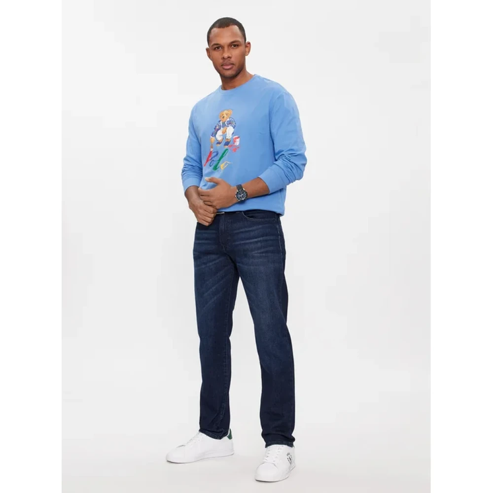 Ralph Lauren Katoenen T-shirt Blue Heren
