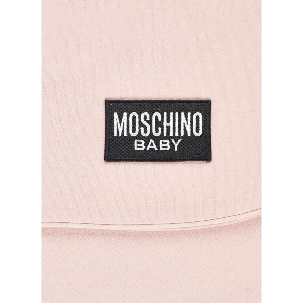Moschino Roze Baby Katoenen Deken voor Meisje Pink Dames