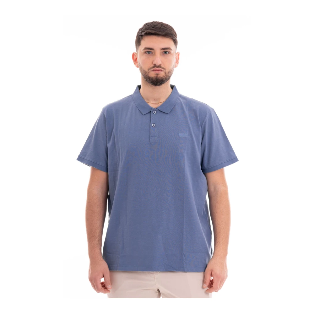 Levi's Slim Housemark Polo Shirt Blue Heren
