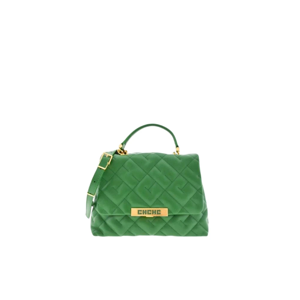 Carolina Herrera Gewatteerde Soufflé Handtas Groen Bimba 9 Green Dames