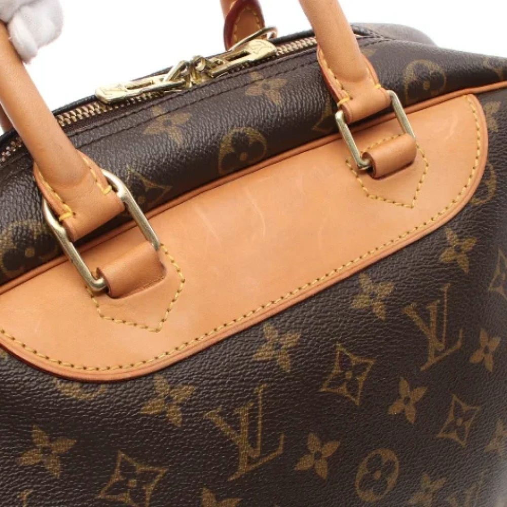 Louis Vuitton Vintage Pre-owned Leather handbags Brown Dames