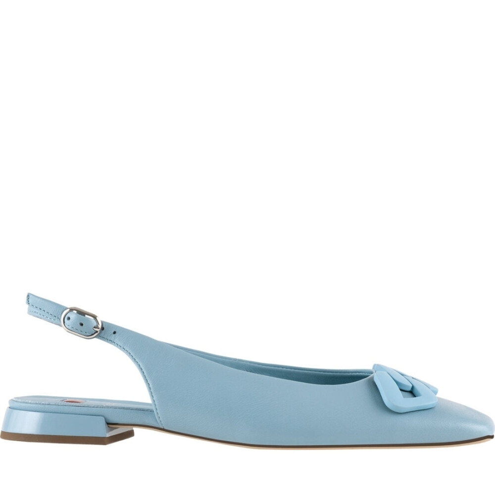 Ballerine in Pelle Blu H gl Donna Miinto