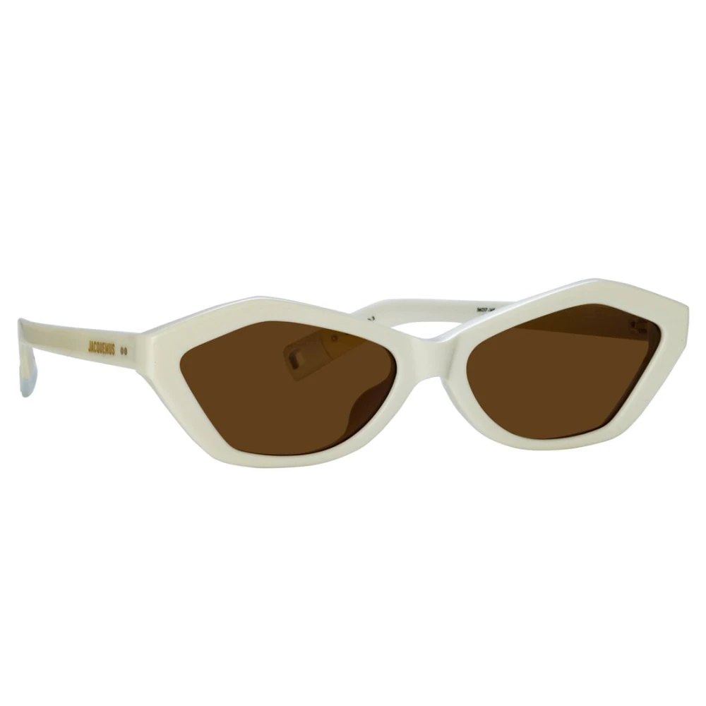 Jacquemus White Sunglasses, Unisex, 56 Mm, Bambino Sunglasses