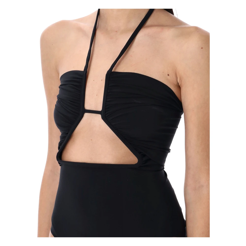 Rick Owens Zwarte Prong Bather Badkleding Black Dames