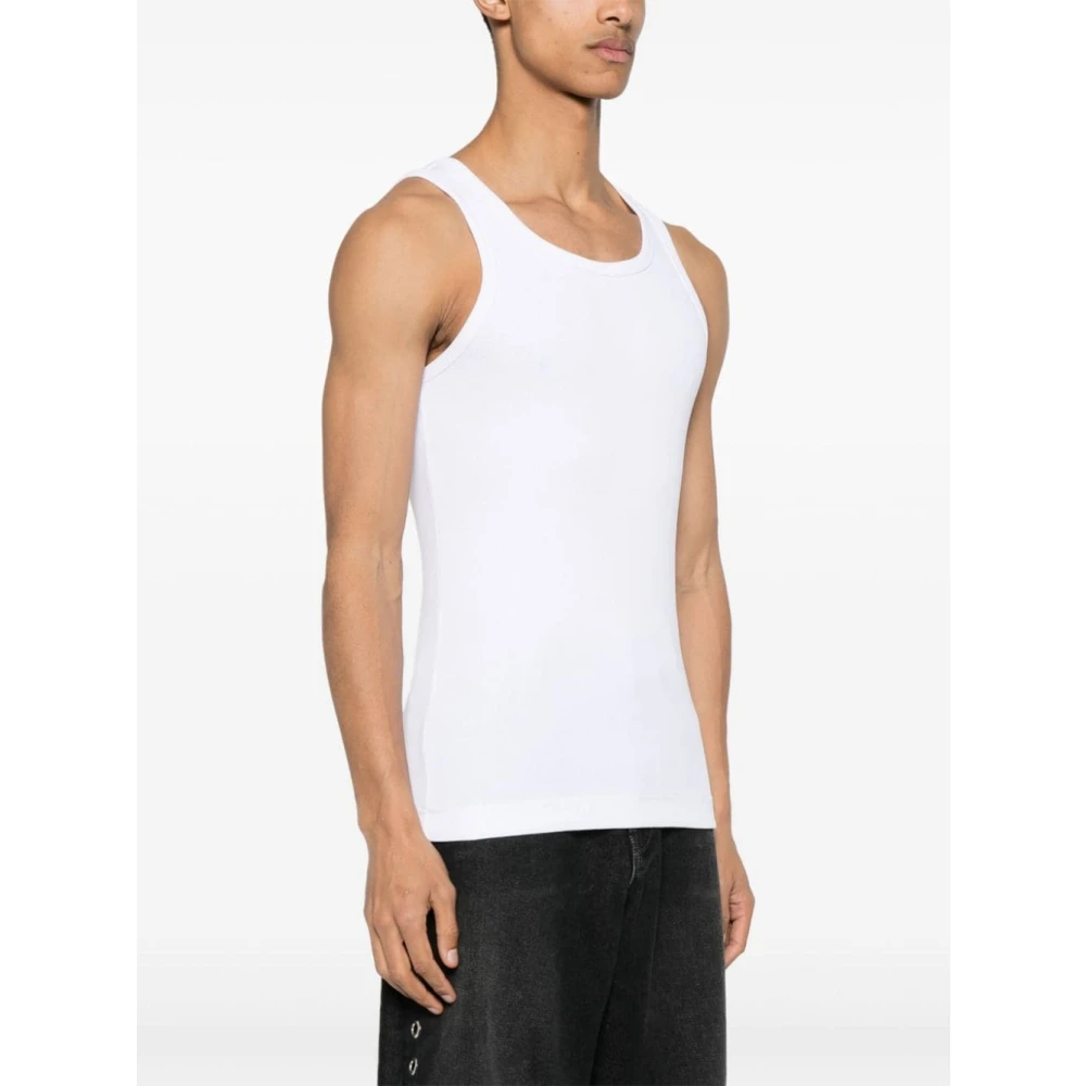 Givenchy Extra Slim Fit Mouwloze Top White Heren
