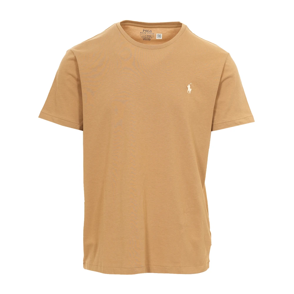 Polo Ralph Lauren Men's Brown T-Shirts,, T-Shirts And Polos Large