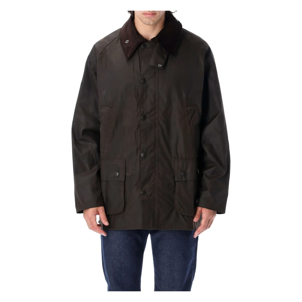 Barbour Klassieke Bedale Waxjas Olijf Brown Heren