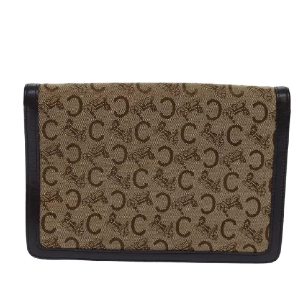 Celine Vintage Pre-owned Canvas celine-bags Brown Dames
