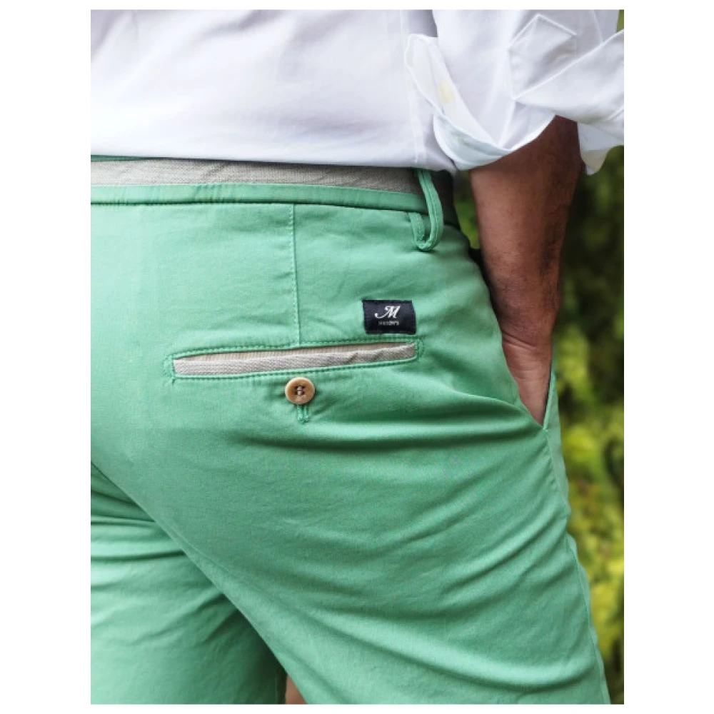 Mason's Slimme Torino University Broek Green Heren