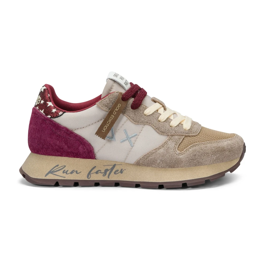 Sun68 Vintage Casual Sneaker Dames Dames Schoenen Beige