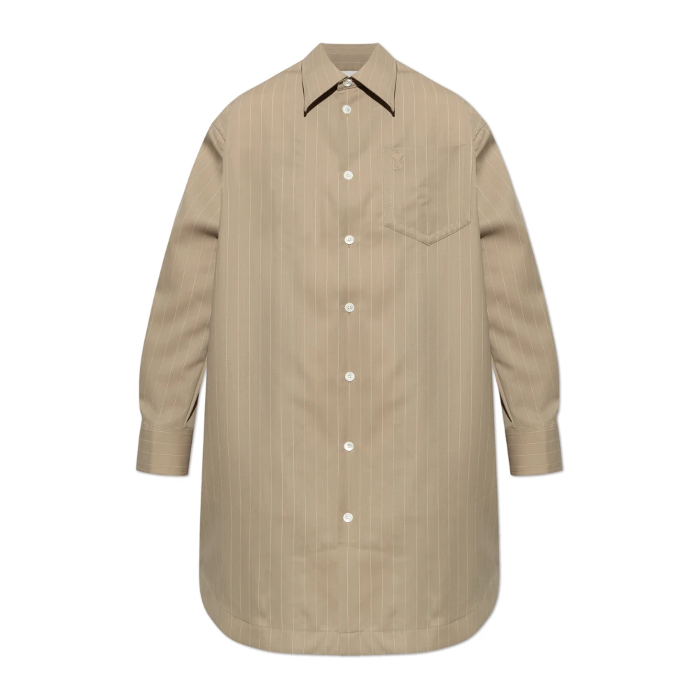 Ami Paris Donna Beige Abiti, S, New,