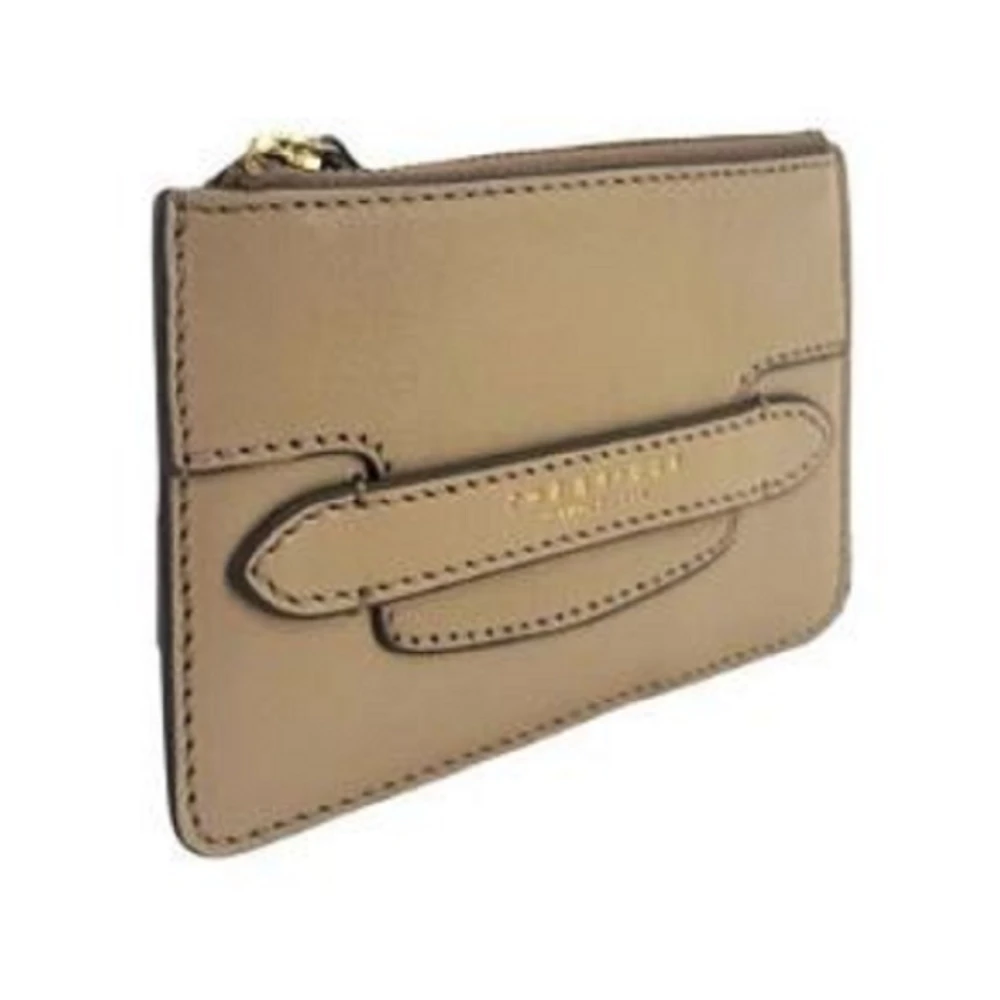 The Bridge Elegante Beige Portemonnee met Ritssluiting Beige Dames