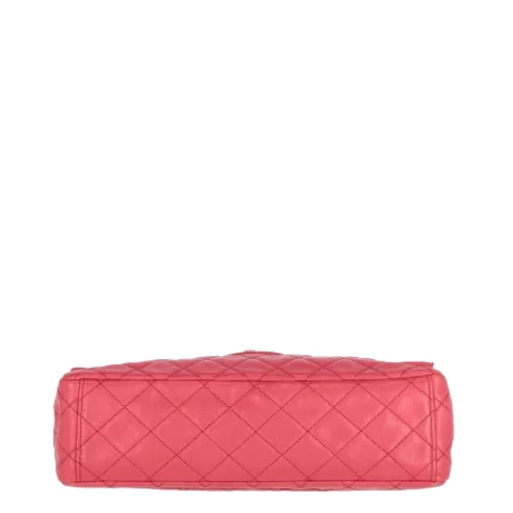 Chanel Vintage Pre-owned Leather chanel-bags Red Dames