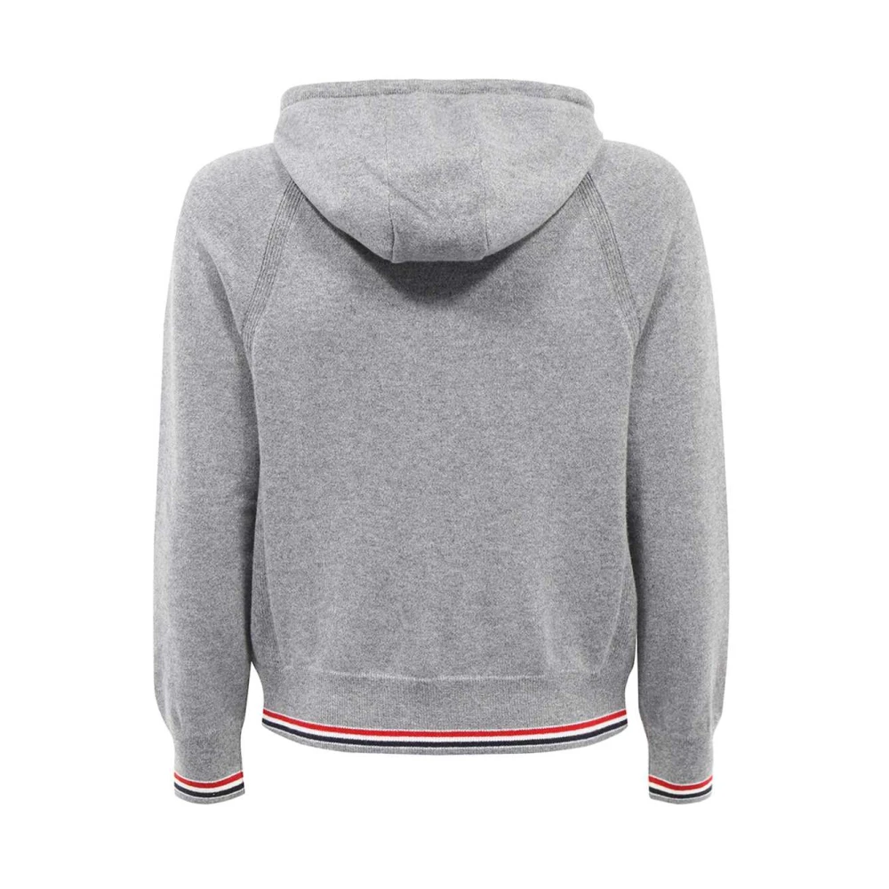 Thom Browne Cashmere Ritsvest met Zakken Gray Heren