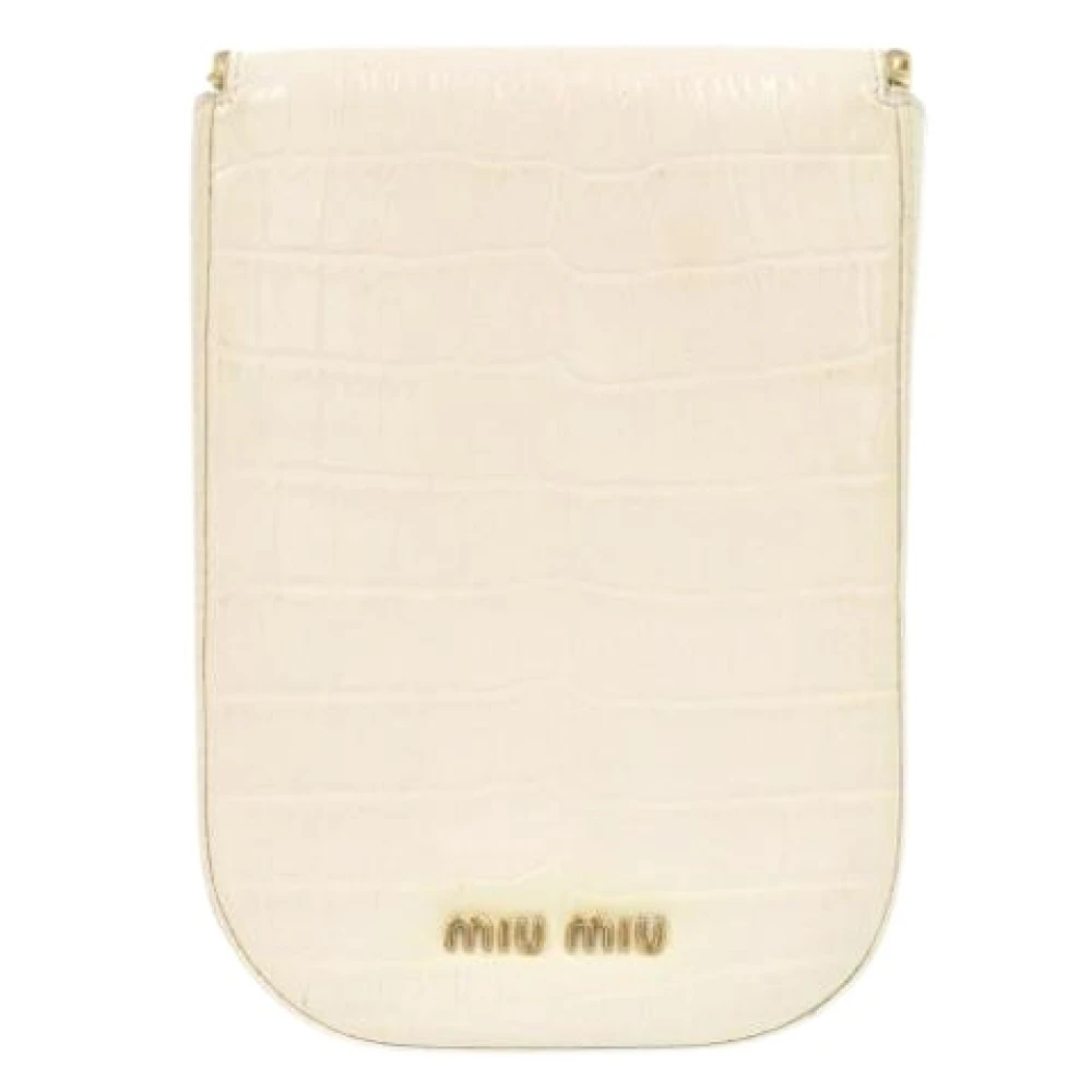 Pre-owned > Pre-owned Bags > Pre-owned Cross Body Bags - - Miu Miu Pre-owned - Modalova