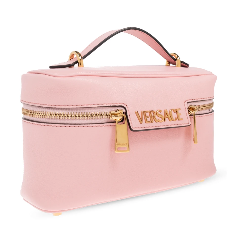 Versace Leren handtas Pink Dames