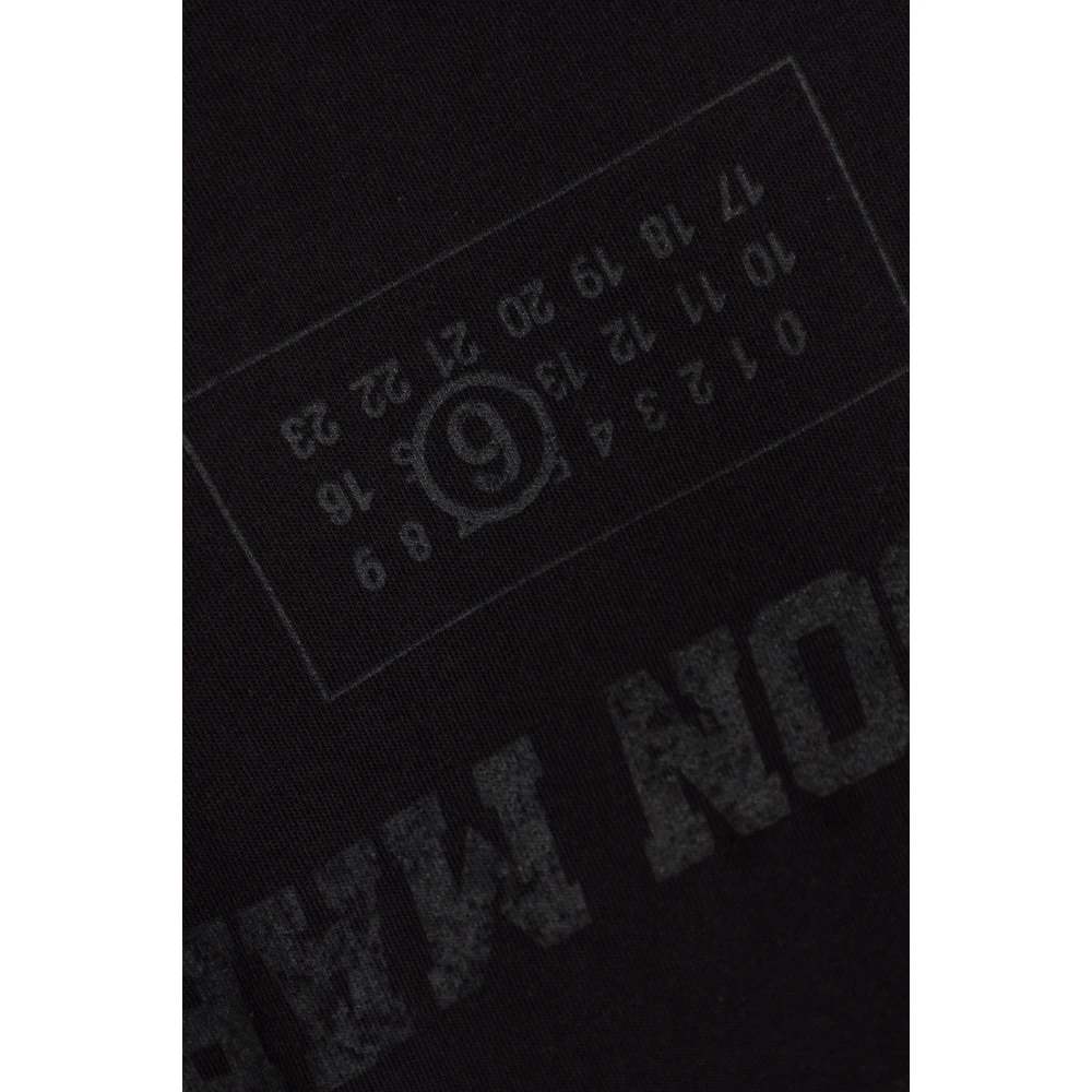 MM6 Maison Margiela Geprint T-shirt Gray Heren