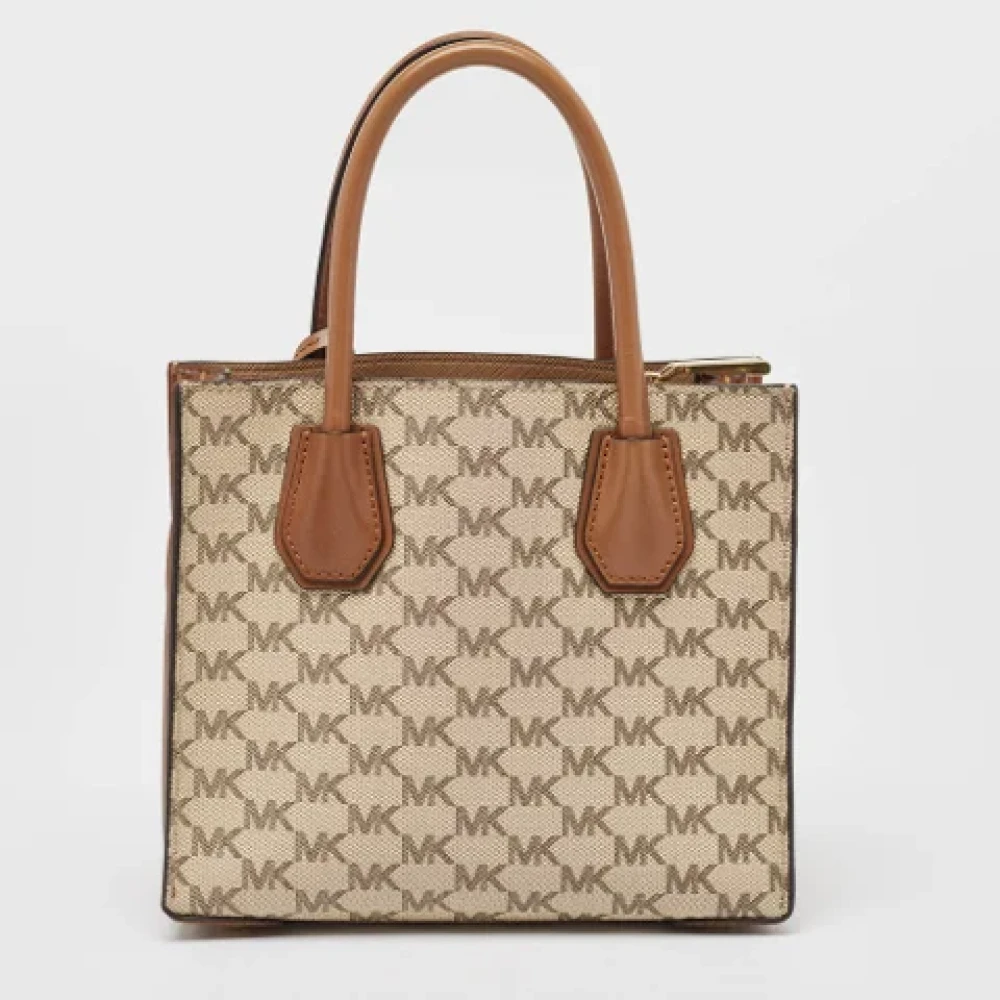 Michael Kors Pre-owned Leather shoulder-bags Brown Dames