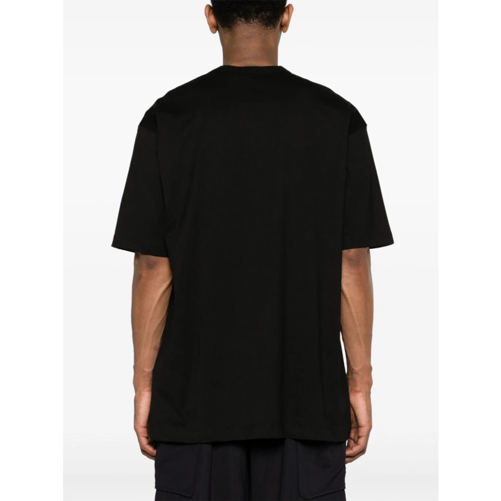 Comme des Garçons Zwart Tee Klassieke Stijl Black Heren