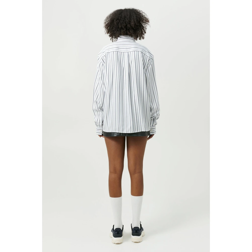 Soulland Lange mouwen shirt in Tencel stof Multicolor Heren