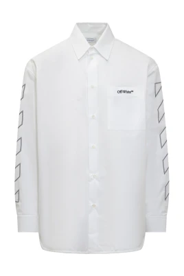 Grafisk Knappstängning Overshirt