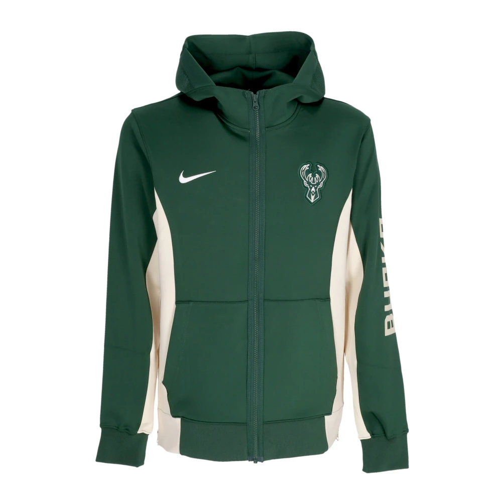 Nike NBA Dri-Fit Showtime Full-Zip Hoodie Green Heren