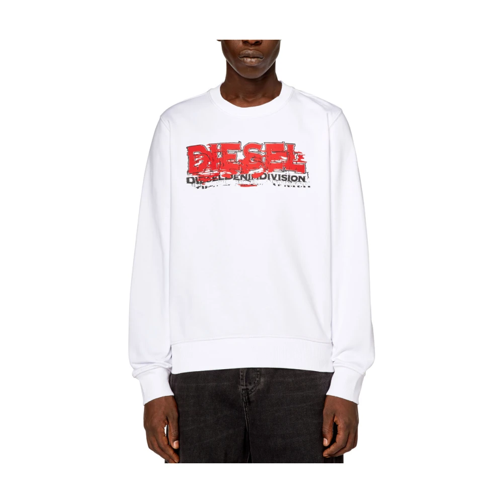 Diesel Sweatshirts White Heren